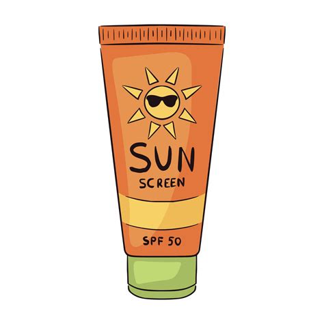 sunscreen clip art